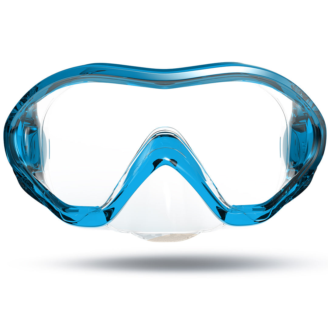 Taucherbrille für Kinder in der Farbe Aquamarin