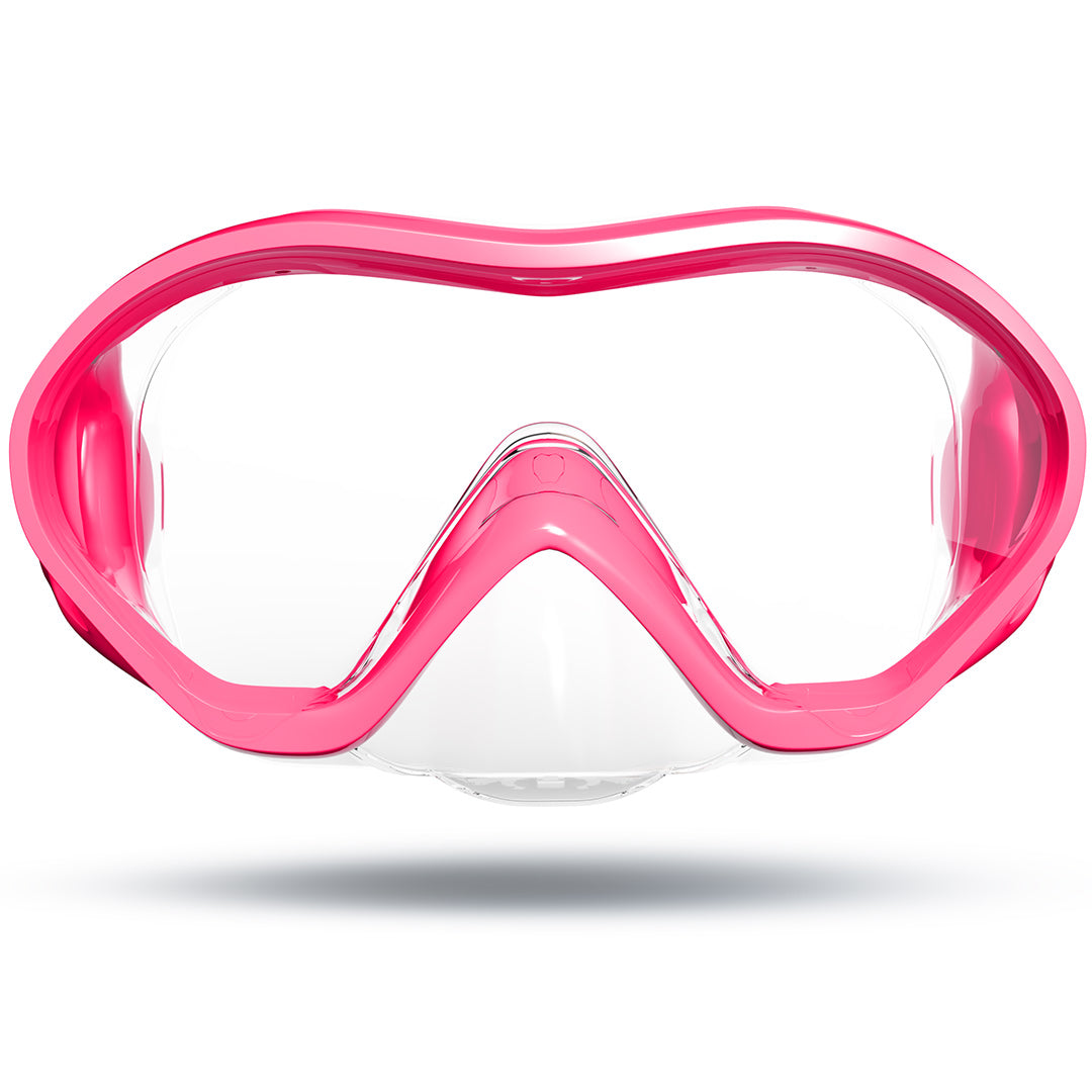 Taucherbrille für Kinder in der Farbe Pink