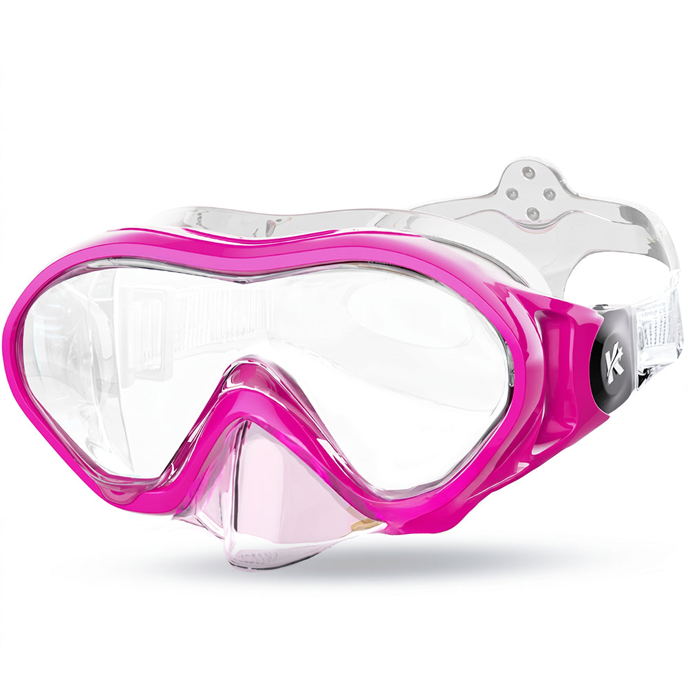 Taucherbrille für Kinder in der Farbe Pink