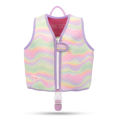 Kinderschwimmweste für Mädchen von 1-6 Jahre in Lila Meerjungfrau