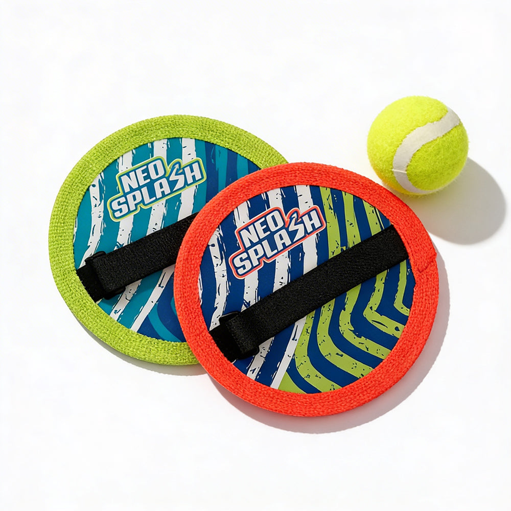 Neopren Klettball Set mit Handschuhen & Ball