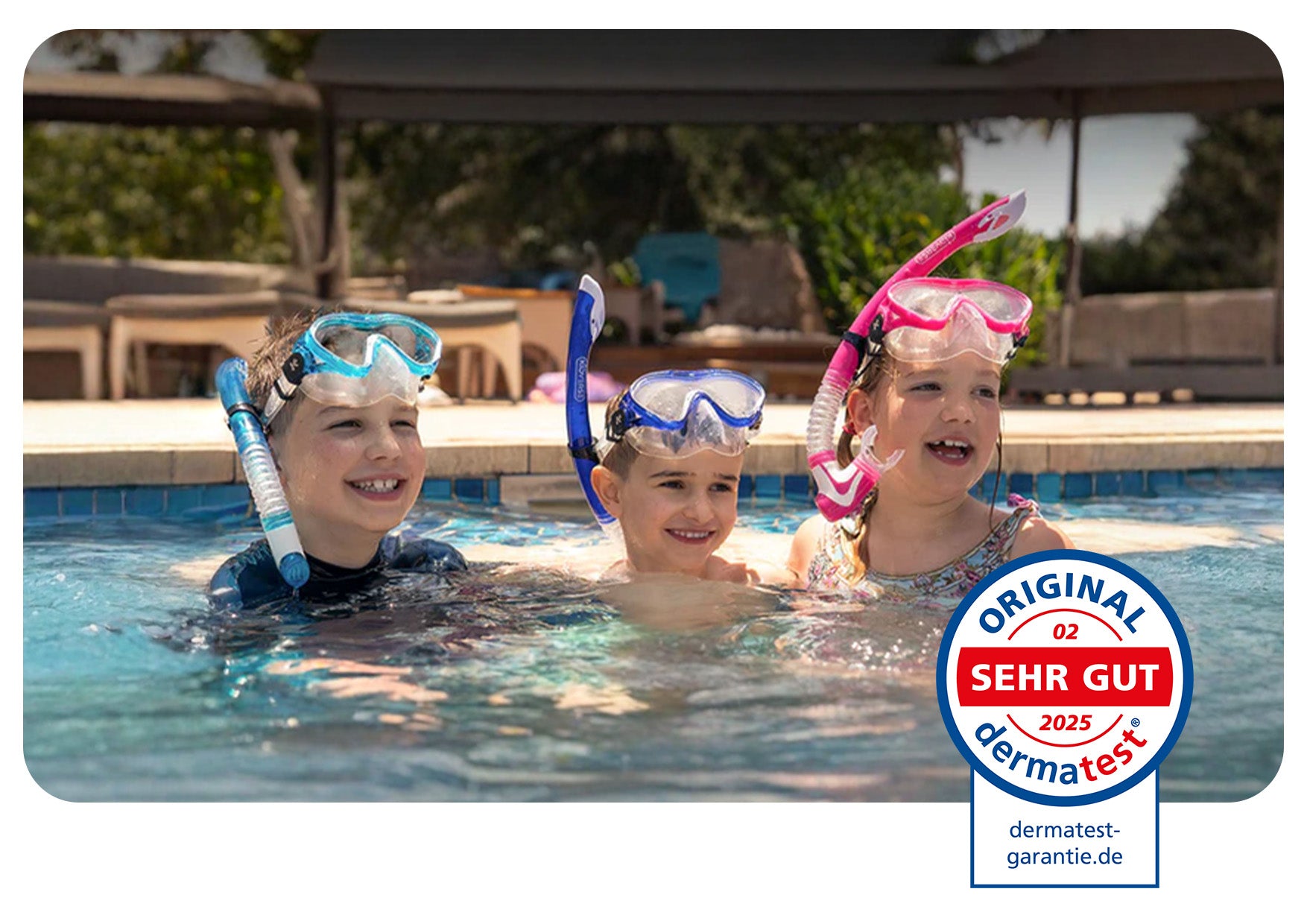 Schnorchelset für Kinder von 5 bis 16 Jahren