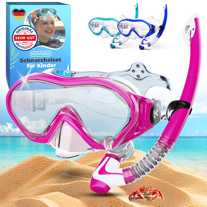 Schnorchel Set für Kinder in Pink