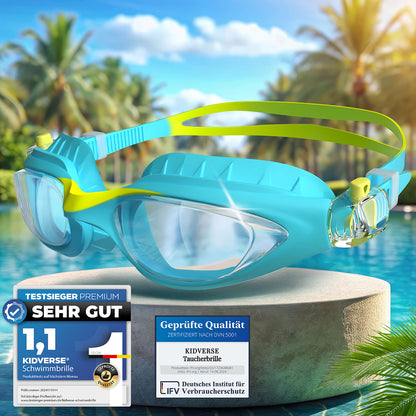 Schwimmbrille für Kinder von 3 bis 13 Jahren