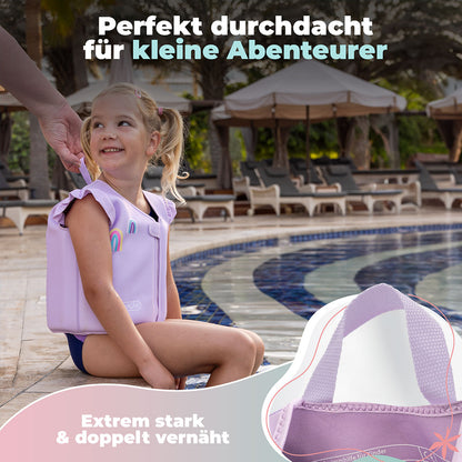Schwimmweste für Mädchen von 2-6 Jahren