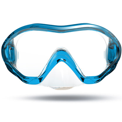 Taucherbrille für Kinder in der Farbe Aquamarin