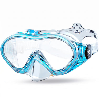 Taucherbrille für Kinder in der Farbe Aquamarin