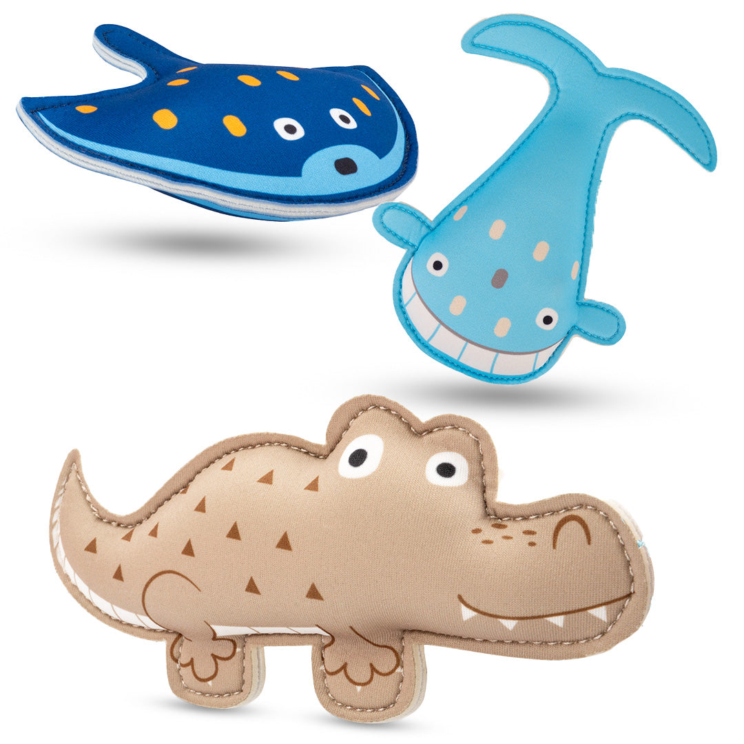 Tauchspielzeug Hai, Wal und Krokodil für Kinder von Kidverse