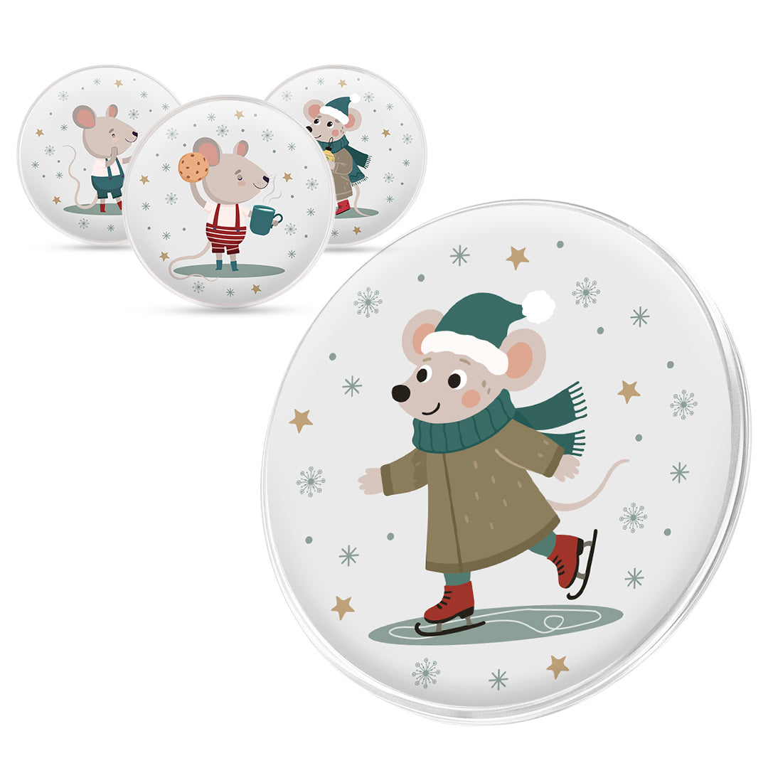 Wiederverwendbare Handwärmer für Kinder 4er Set